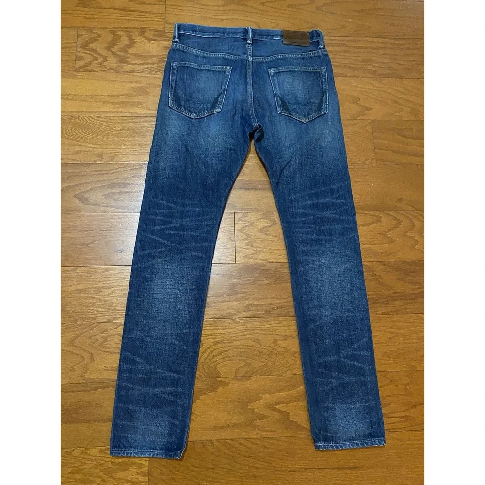 AllSaints Spitalfields Jeans Mens Selvedge Whiskers Honeycomb Fits 32x32 (tag 30